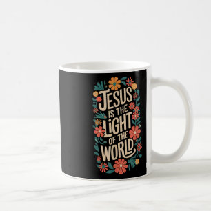 Jezus is het licht van de Christelijke religie Koffiemok