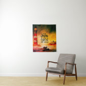 Jezus is het Licht van de Wereld Bijbelse Verse Wandkleed (In situ)