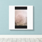 Jezus is het Roos van Sharon Canvas Afdruk (Insitu (Houten vloer))