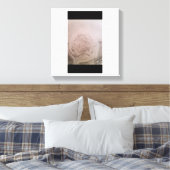 Jezus is het Roos van Sharon Canvas Afdruk (Insitu (Slaapkamer))