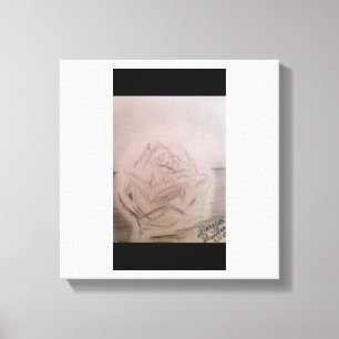 Jezus is het Roos van Sharon Canvas Afdruk