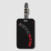 Jezus is Homie Bagagelabel (Voorkant (verticaal))