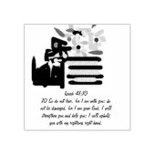 Jezus is hoop rubberstempel (Afrduk)