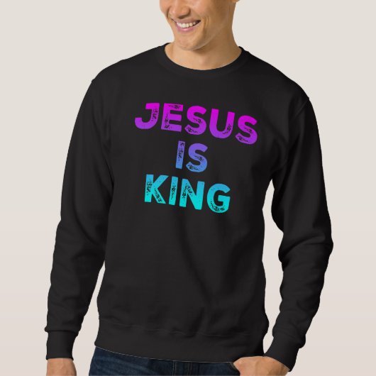 Jezus is koning 2 trui (Voorkant)