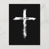 Jezus is koning briefkaart (Voorkant)