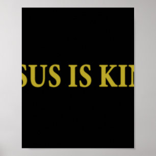 Jezus is koning Christelijke Pullover HoodieJesus Poster