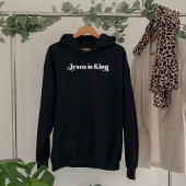 Jezus is koning hoodie