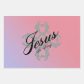 Jezus is koning inpakpapier vel (Voorkant 2)