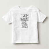 Jezus is Koning Kleur mij T-shirt (Voorkant)