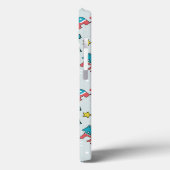 Jezus is Koning - Naadloze Patroondruk Case-Mate iPhone Case (Achterkant / Links)