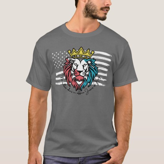 Jezus is koning - PNG T-shirt (Voorkant)