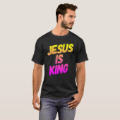 Jezus is koning t-shirt (Voorkant volledig)