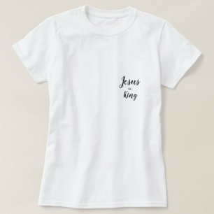 Jezus is koning t-shirt