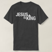 Jezus is koning t-shirt (Design voorkant)