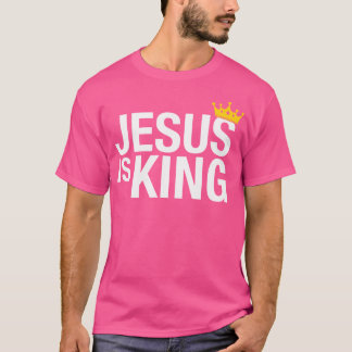 Jezus is koning t-shirt