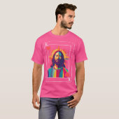 Jezus is koning t-shirt (Voorkant volledig)