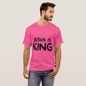 Jezus is koning t-shirt (Voorkant volledig)