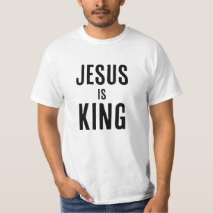 Jezus is koning t-shirt