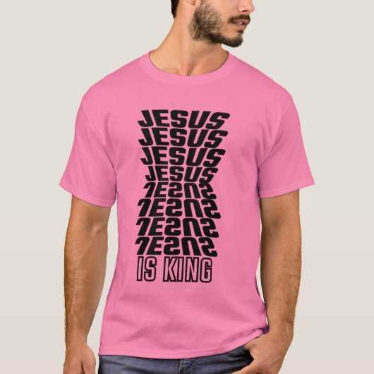 Jezus is koning T-Shirt (Voorkant)