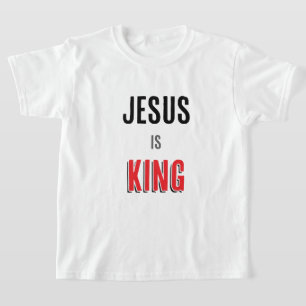 Jezus is koning t-shirt