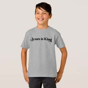 Jezus is koning t-shirt