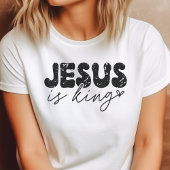 Jezus is koning Tri-Blend shirt