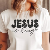 Jezus is koning Tri-Blend shirt