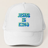Jezus is koning trucker pet (Voorkant)