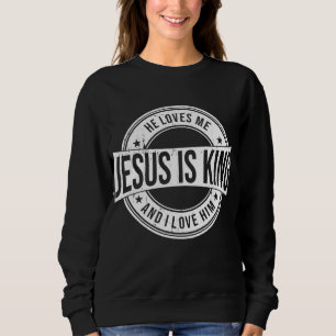 Jezus is koning trui