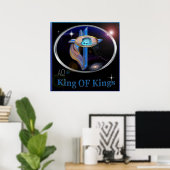 Jezus is koning van het poster van Kings (Thuiskantoor)