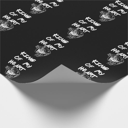 Jezus is koning van Kings Cadeaupapier (Hoek)