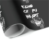 Jezus is koning van Kings Cadeaupapier (Rol Hoek)