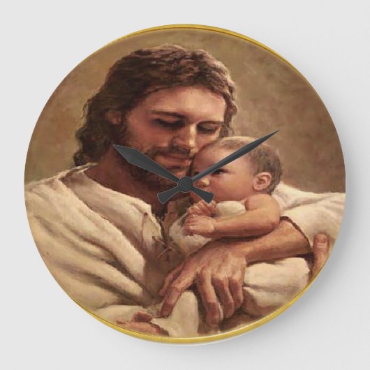 Jezus is koning van Kings Grote Klok (Voorkant)