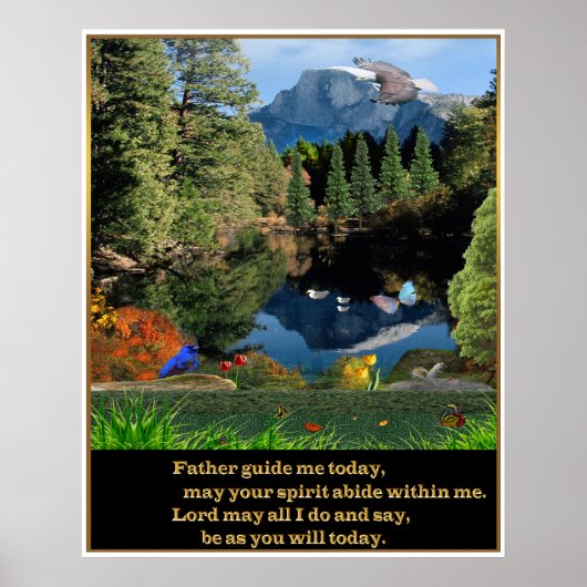 Jezus is koning van Kings Poster (Voorkant)