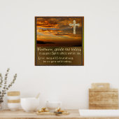 Jezus is koning van Kings Poster (Keuken)