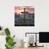 Jezus is koning van Kings Poster (Thuiskantoor)