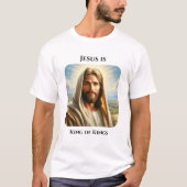 Jezus is koning van Kings T-shirt (Voorkant)