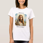 Jezus is koning van Kings T-shirt (Voorkant)