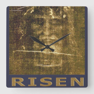 Jezus is koning van Kings Vierkante Klok