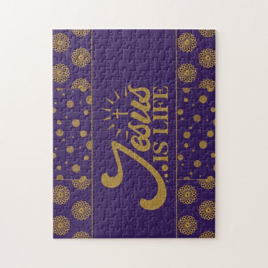 Jezus is levenspuzzel legpuzzel (Verticaal)