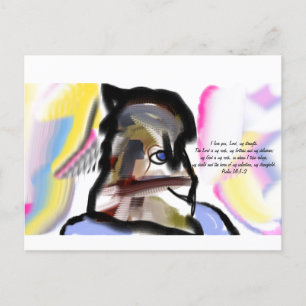 Jezus is liefde briefkaart