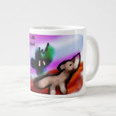 Jezus is liefde grote koffiekop (Voorkant rechts)