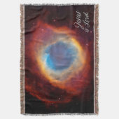 Jezus is Lord 11 Helix Nebula Throw Blanket Deken (Voorkant Verticaal)