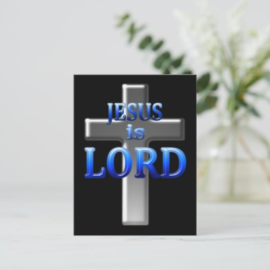 Jezus is LORD Briefkaart (Staand voorkant)