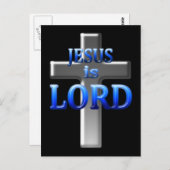 Jezus is LORD Briefkaart (Voorkant / Achterkant)