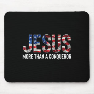 Jezus is meer dan een Amerikaanse Vintage Muismat