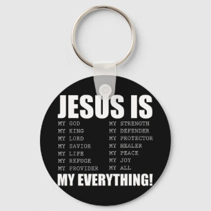 Jezus is mijn alles wat Jezus T-Shirt is. Sleutelhanger