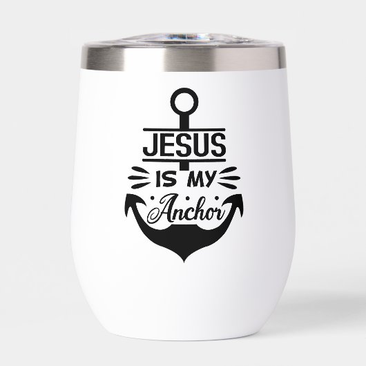 Jezus is mijn anker bijbel vers (Voorkant)