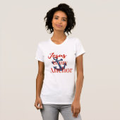 Jezus is mijn anker t-shirt (Voorkant volledig)