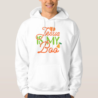 Jezus is mijn boek Halloween Christelijk ontwerp Hoodie